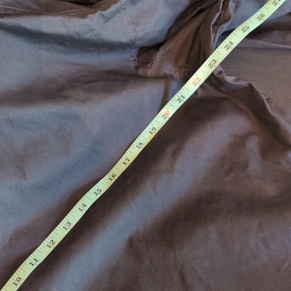 Vintage Calvin Klein Jeans Charcoal Lace-Up Rain Jacket Y2K 90's - Picture 12 of 13